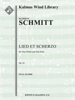 Lied et Scherzo Op 54 