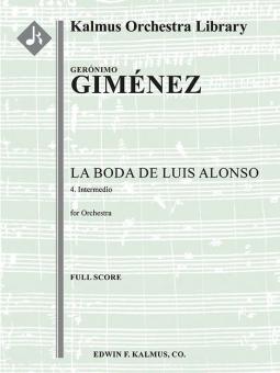 La Boda de Luis Alonso: 4. Intermedio 