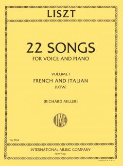 Songs Vol. 1 For Low Voice 