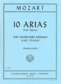 10 Arias for Coloratura Soprano 