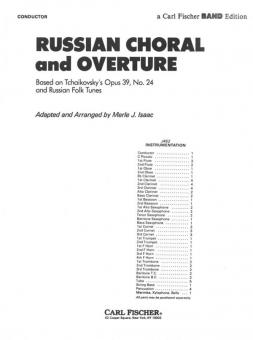 Russian Choral and Overture 