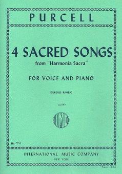 Four Sacred Songs (from 'Harmonia Sacra') 