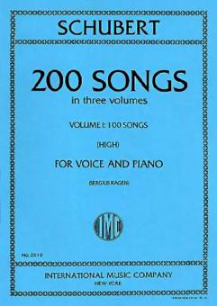 200 Songs for High Voice Vol. 1 
