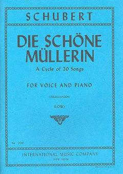 Die Schöne Müllerin Op. 25 Low Voice 