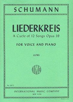 Liederkreis op. 39 for Low Voice 