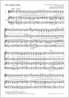 Ave verum corpus op. 2,1 Download