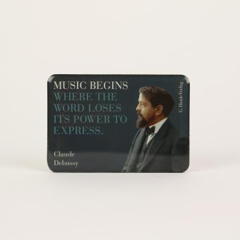 Decorative Magnet Debussy 