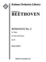 Romance for Violin and Orchestra No. 2 in F, Op. 50 