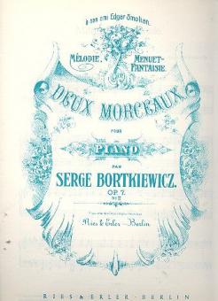 2 Morceaux op. 7 Nr. 1 
