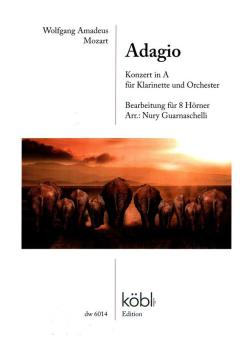 Adagio aus dem Klarinettenkonzert in A für Klarinette und Orchester 