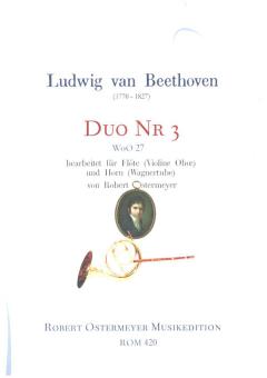 Duo Nr.3 WoO 27 