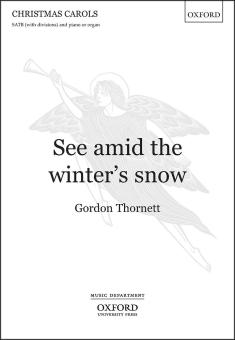 See amid the winter's snow 