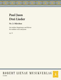 3 Songs op. 21 Download