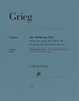 Holberg Suite op. 40 