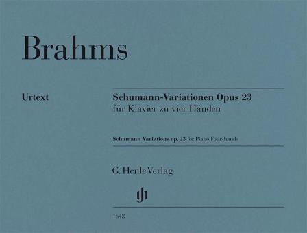 Schumann Variations E flat major op. 23 