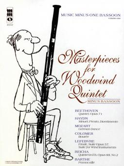 Masterpieces For Woodwind Quintet Vol. 1 