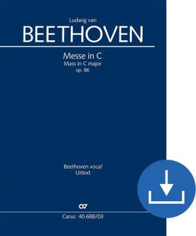 Mass in C major op. 86 Download
