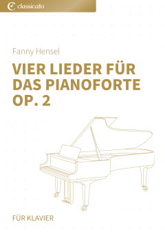 Vier Lieder für das Pianoforte op. 2 