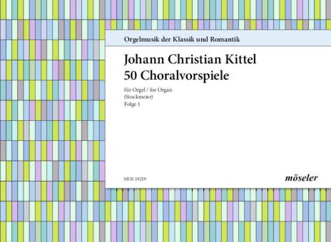 50 chorale preludes 1 - No. 1-25 