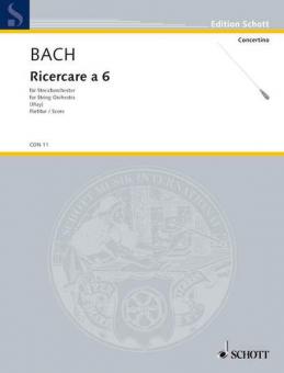 Ricercare a 6 C Minor BWV 1079 Standard