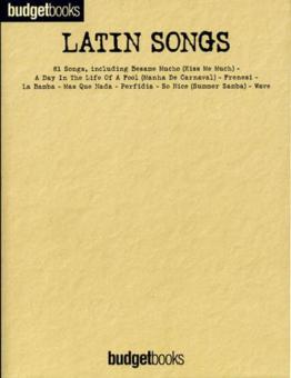 Budgetbooks: Latin Songs 