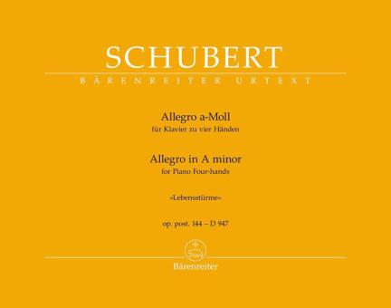 Allegro in A minor op. post. 144 D 947 'storms of Life" Standard