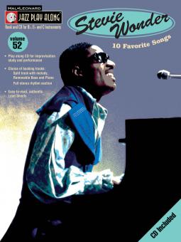 Jazz Play-Along Vol. 52: Stevie Wonder 