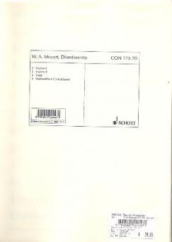 Divertimento C Major K.157 