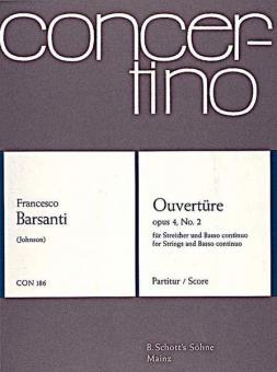 Overture D Minor Op. 4/2 Standard