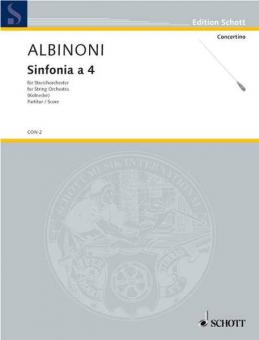 Sinfonia a 4 Standard