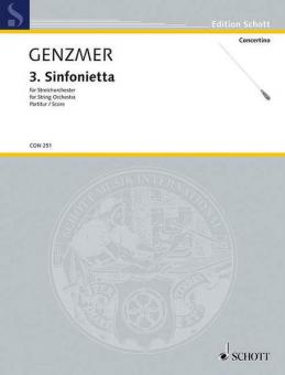 3rd Sinfonietta GeWV 133 Standard