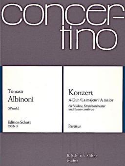 Concerto in A Major Standard