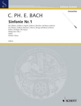 Symphony No. 1 Wq 183/1 Standard