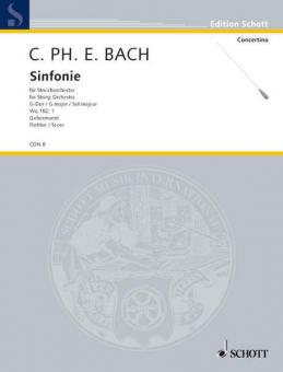 Symphony G Major Wq 182/1 Standard