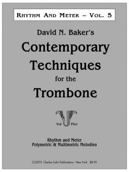 Contemporary Techniques For The Trombone 5 