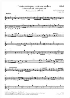 Let us watch him, let us guard him BWV 213 Standard