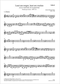 Let us watch him, let us guard him BWV 213 Standard