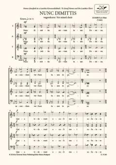 Nunc dimittis 