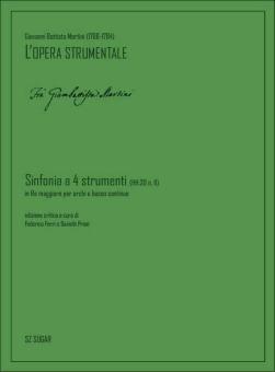 Sinfonia a 4 strumenti (HH.30 n. 11) in Re maggiore 