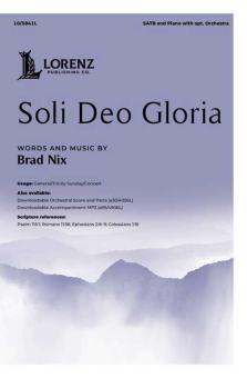 Soli Deo Gloria 