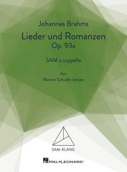 Songs and Romances op. 93a 