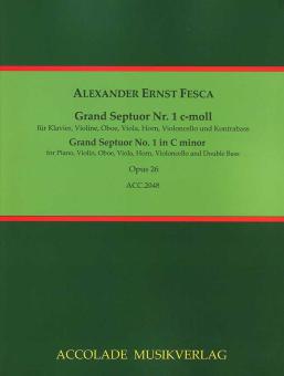 Grand Septuor No. 1 in C minor op. 26 