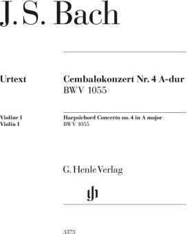 Bach Harpsichord Concerto no. 4 in A major BWV 1055 