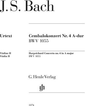 Bach Harpsichord Concerto no. 4 in A major BWV 1055 