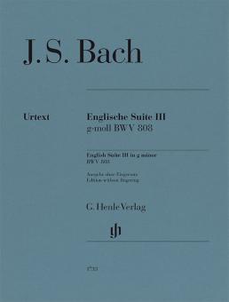 English Suite 3 in g minor BW5 808 