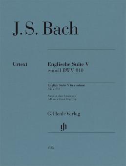 English Suite 5 in e minor BW5 810 