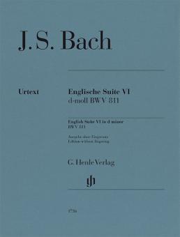English Suite 6 in d minor BW5 811 