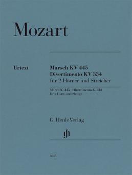 March K. 445 and Divertimento K. 334 