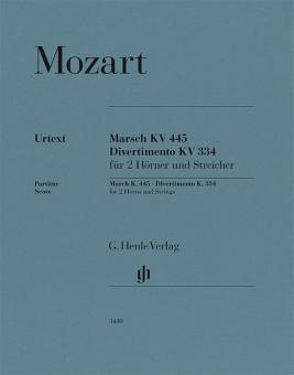 March K. 445 and Divertimento K. 334 