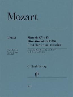 March K. 445 and Divertimento K. 334 